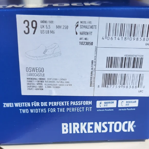 NWT Birkenstock Oswego Shoes - Picture 4 of 5